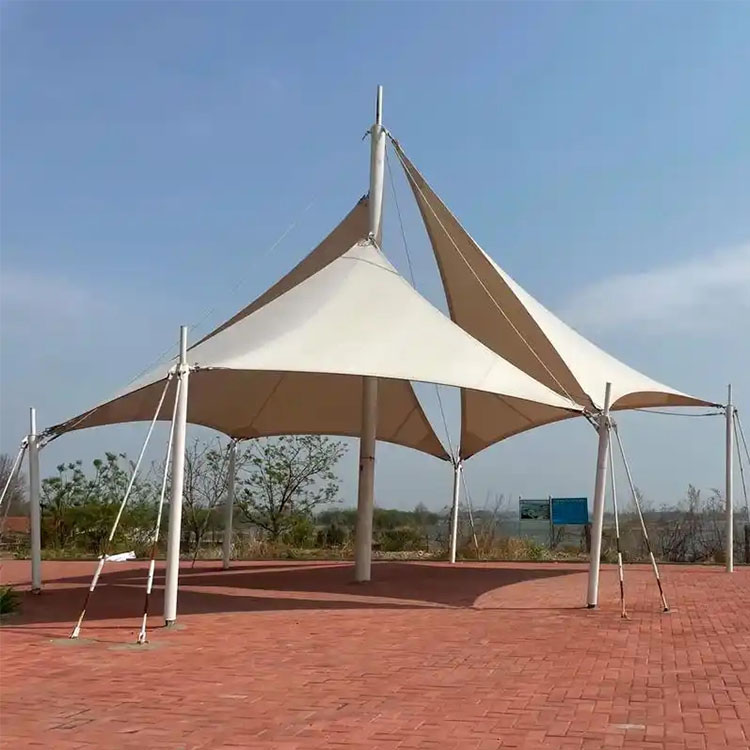 托克逊县膜结构景观棚