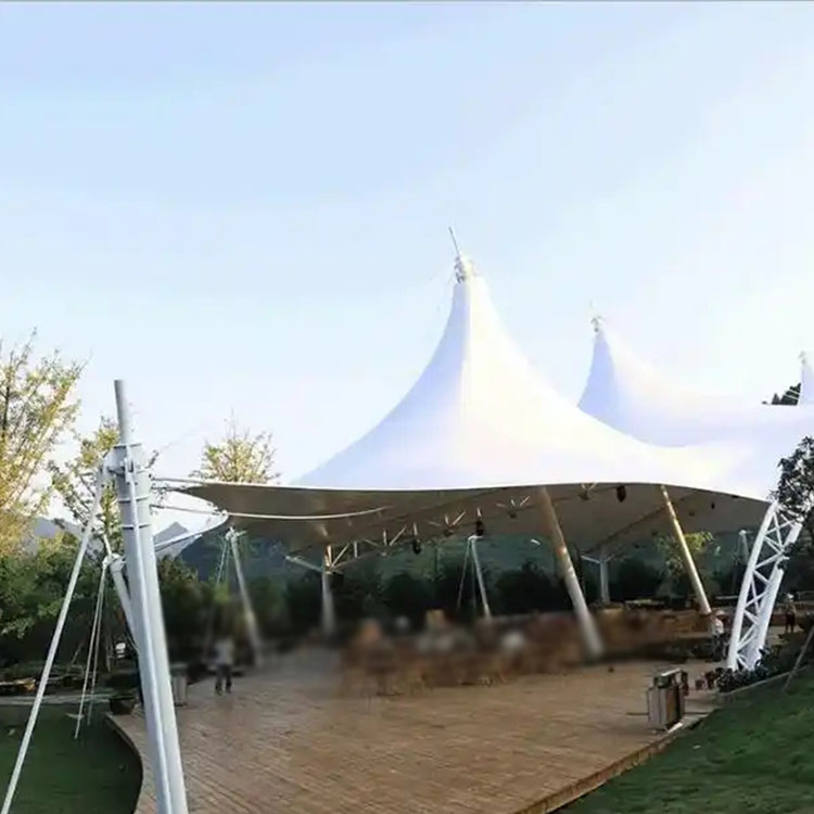 托克逊县膜结构景观棚